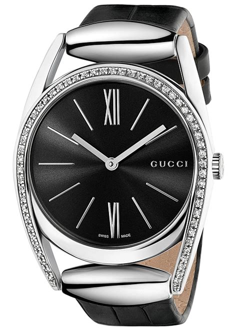 gucci horsebit diamond watch